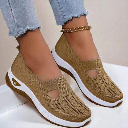 Women's Mesh Slip On Walking Shoes