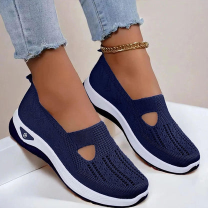 Women's Mesh Slip On Walking Shoes