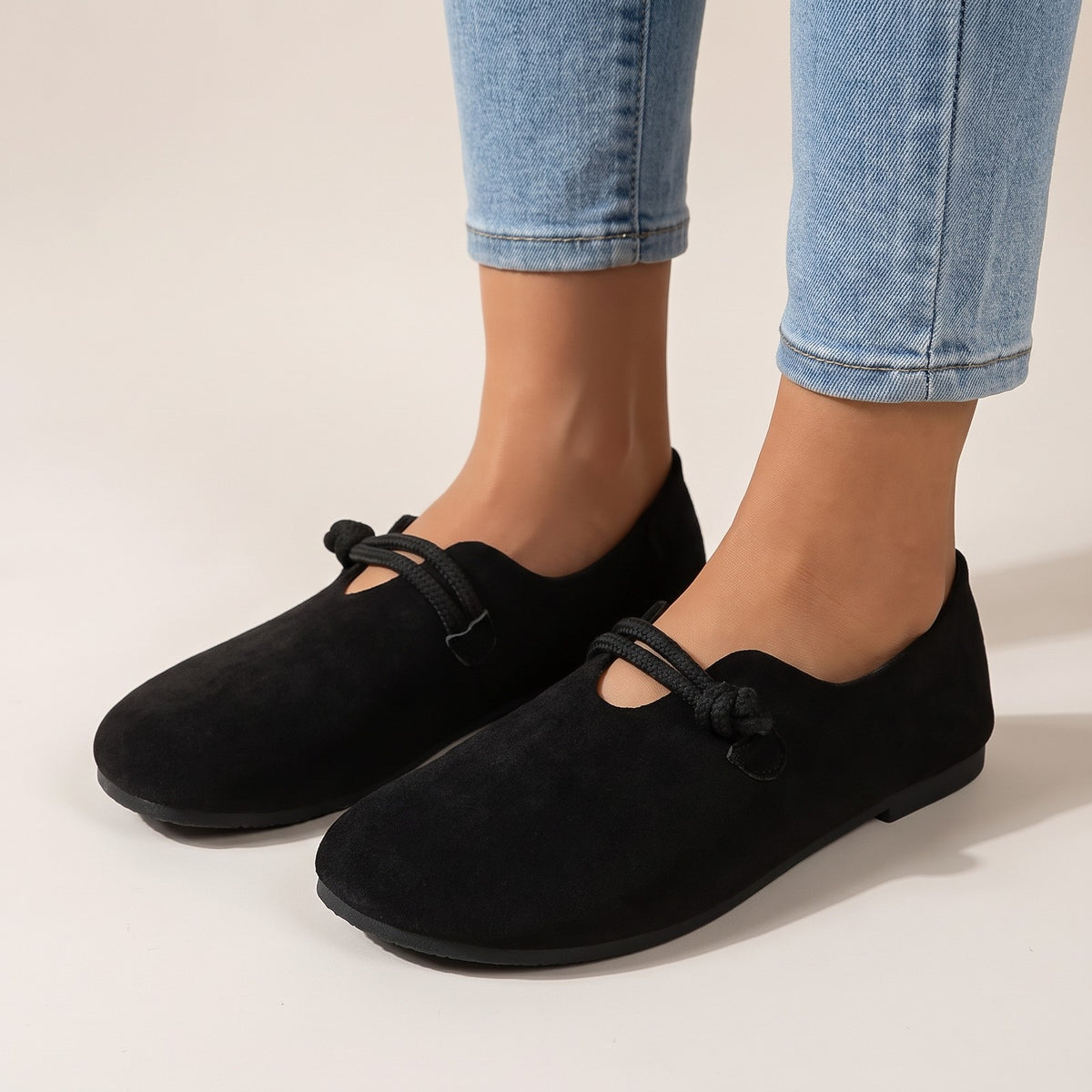 Women's Flat Faux Suede Loafers