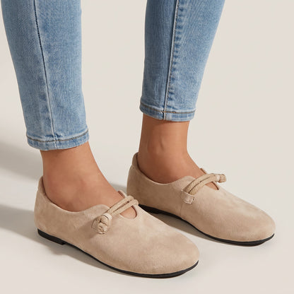 Women's Flat Faux Suede Loafers