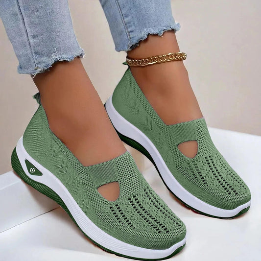 Women's Mesh Slip On Walking Shoes