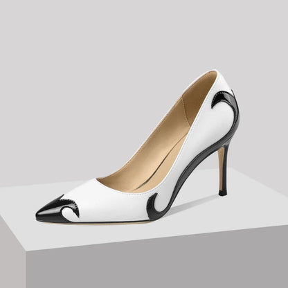 Women's Patent Detail Pointed Toe Pumps