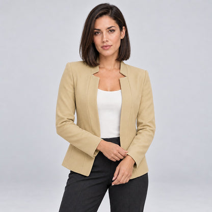 Women's Knit Open Front Blazer with Pockets