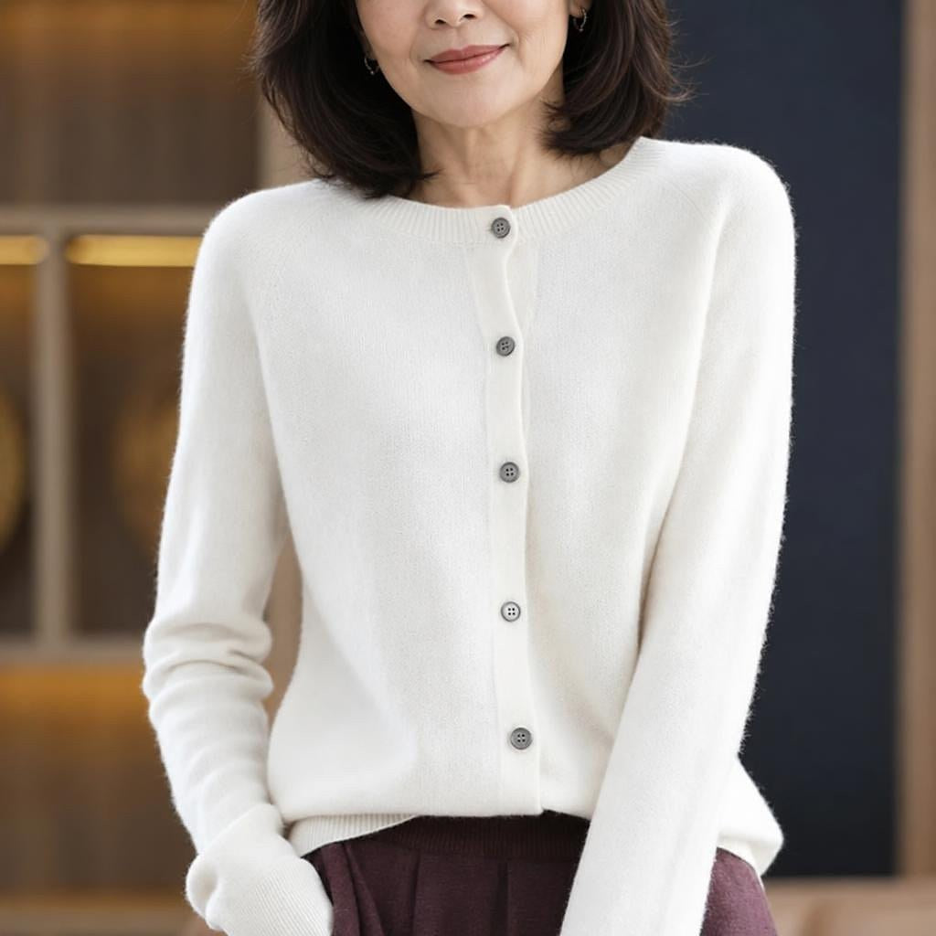 Women's Lightweight Knit Button Down Cardigan
