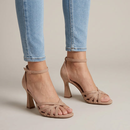 Women's Ankle Strap Heel Sandals