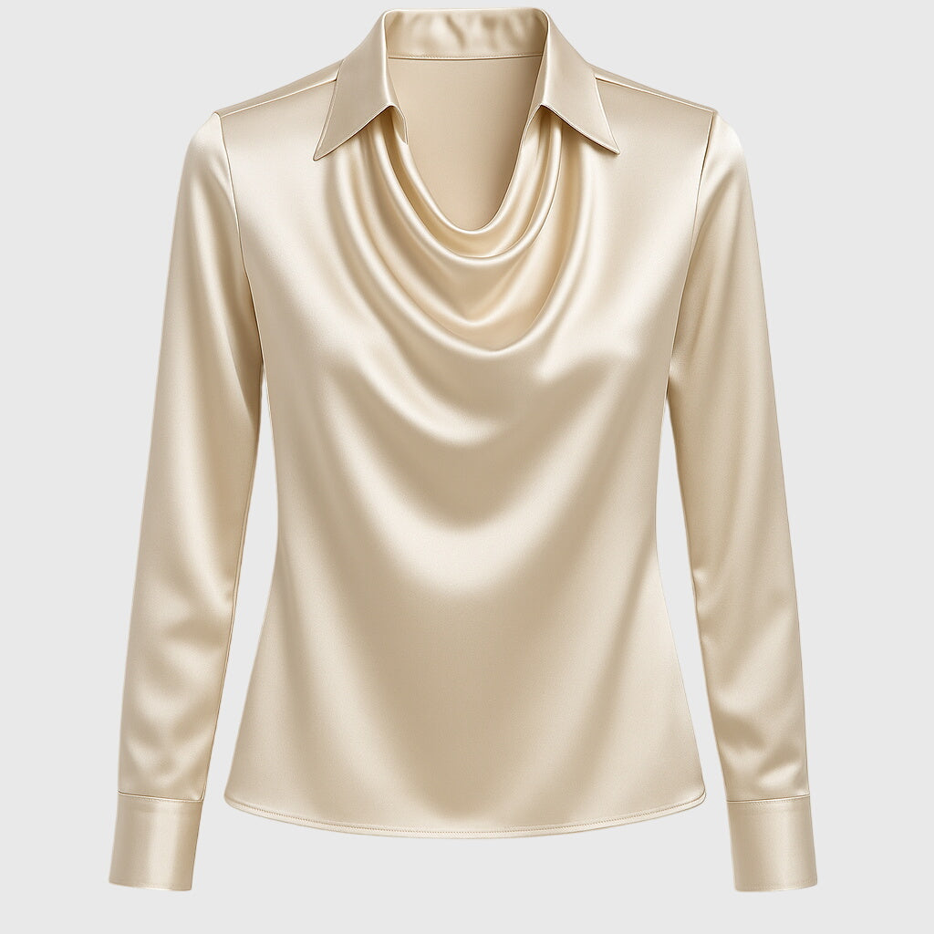 Nora™ – Blouse satinée élégante