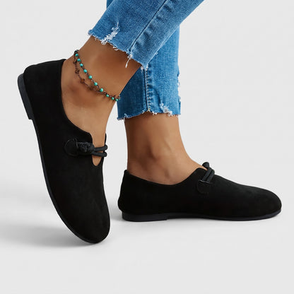 Women's Flat Faux Suede Loafers