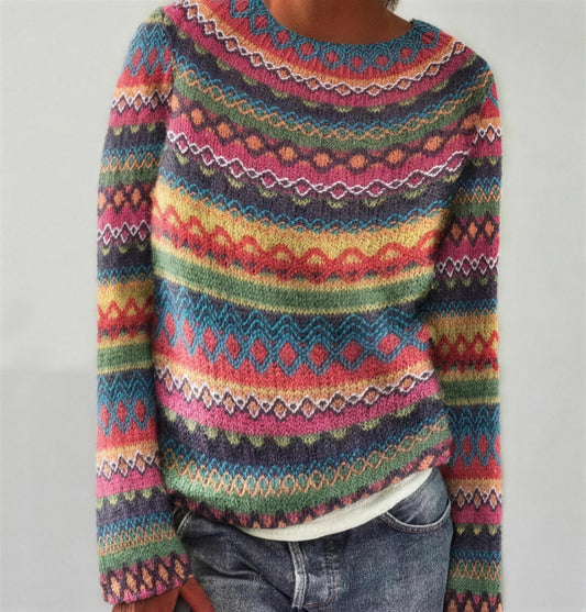 Women's Fair Isle Pullover Sweater