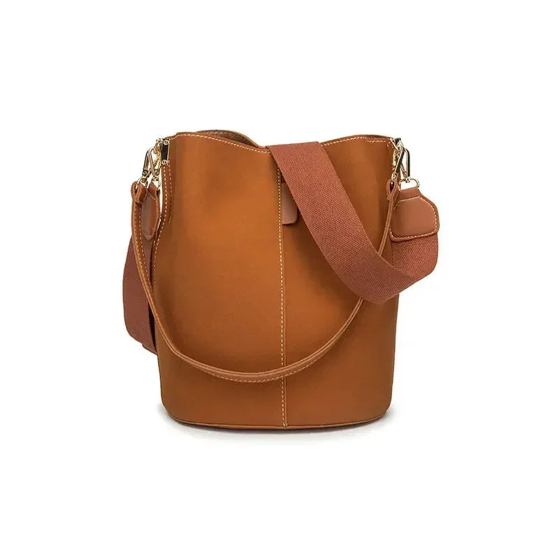 Sac bandoulière femme en simili daim