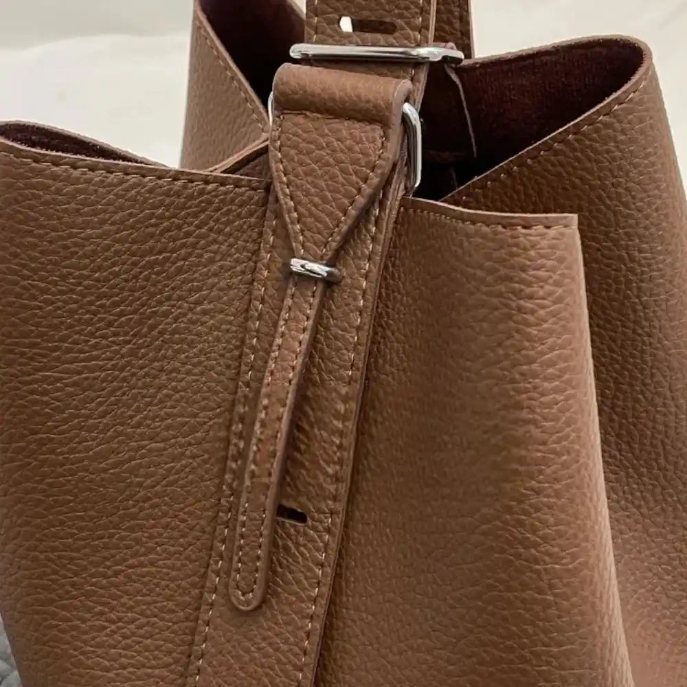 Sac seau bandoulière femme