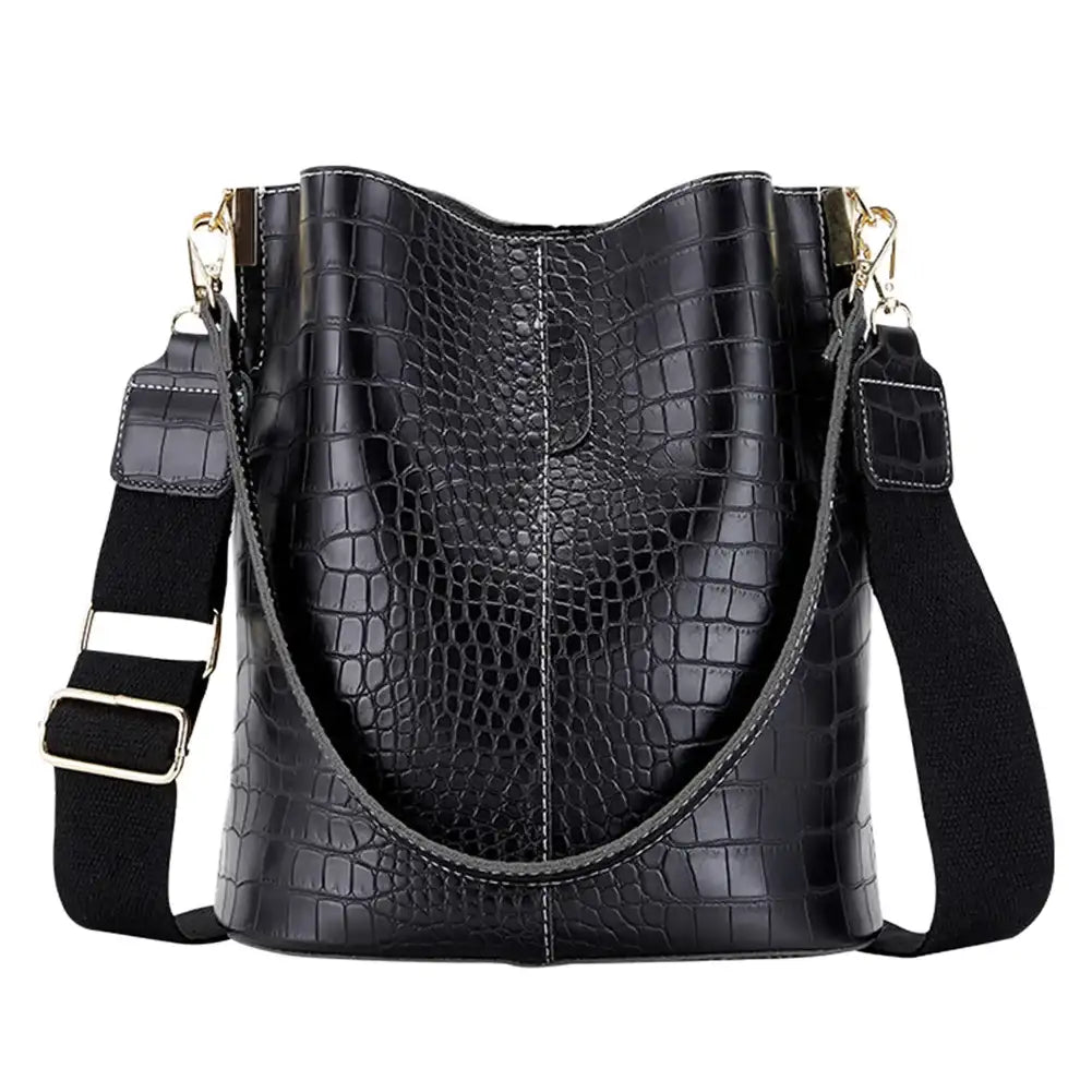 Sac seau en simili cuir